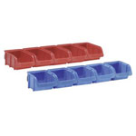 Hünersdorff 656820 Storage Bin Set Red/Blue 10 pieces Durable Design