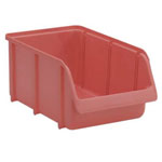 Hünersdorff 674100 Storage Bin Size 4 Red 207x155x332mm 1 piece