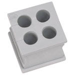 Icotek 39908 KT 4/5 Cable Grommet Slotted Max 5mm Dia Elastomer Grey