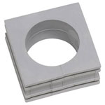 Icotek 41216 KT 16 Cable Grommet Slotted Dia17mm Elastomer Grey
