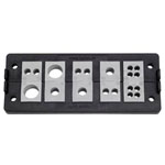 Icotek 42410 KEL-Quick Cable Router Polyamide Black 1 piece Entry Frame