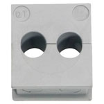 Icotek 42578 QT 2/7 Cable Grommet 7mm Dia Elastomer Grey 1 piece