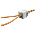Icotek 45035 KVT Split Cable Grommet Grey Compartmental 1 piece