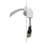 Icotek 45404 KVT 32 W90 Cable Grommet 90° Entry Polycarbonate Grey