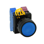 IDEC YW1B-M1S Pushbutton Planar Blue 1 Piece