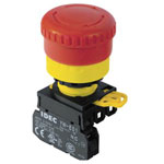 IDEC YW1L-V4E01Q4R YW Kill Switch 240V AC 6A 1 Breaker 22mm Emergency-Off