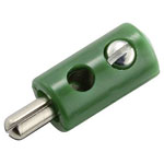 Kahlert Licht Mini Plug G4539 2.6mm Green Straight Pin with Cross-Hole
