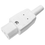 Martin Kaiser 794/ws IEC Connector 2+PE 10A White Straight Socket 1 piece