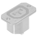 Martin Kaiser 796/ws-GY IEC Connector 2+PE Pins 10A Grey Vertical Socket