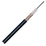 Kash 607514 Coax Cable OD 10.30mm RG213 50Ω 60dB Black Per Metre