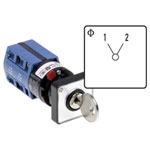 Kraus & Naimer CG4.A220.*FS2.DE21 Changeover Switch 10A 60° Grey/Black