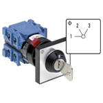 Kraus & Naimer CH10.A230.FT2.DE21 Uniselector 20A 2x60° Grey/Black