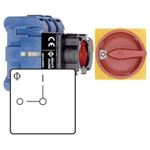 Kraus & Naimer KG32B.T203/01.FT2 Isolator Switch 32A Red/Yellow