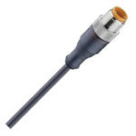 Lumberg 47076-1 RST M12 Plug Actuator-Sensor Cable with Screw Cap