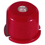 MEC 1D09 Switch Cap Black Round Multimec for Pushbutton 1 piece(s)