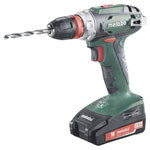 Metabo 602217500 BS 18 Cordless Drill 18V Li-ion + Spare Battery