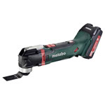 Metabo 613021510 MT 18 LTX Compact Multi-tool, Spare Battery, Case