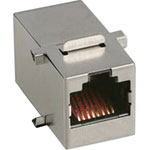 MH Connectors 3101S-CAT5E RJ45 Coupling Built-In Metal Socket 1 piece