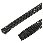 Panduit SE12PFR-TR0 Braided Cable Hose Black Flexible Heat Resistant