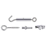 Paulmann 17803 Low Voltage Cable Kit Tensioner Kit Chrome with Accessories