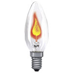 Paulmann 53000 Candle Light Bulb 230V E14 3W Acts Like A Candle