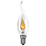 Paulmann 53003 Light Bulb 130mm 230V E14 3W Clear Candle Dimmable