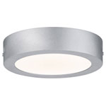 Paulmann 706.53 Lunar LED Panel 11W Warm White Matt Chrome Flat Design