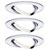 Paulmann 93488 Nova Flush Mount Light Set, LED 18W, Chrome, Energy-Efficient