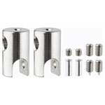 Paulmann 978019 Cable Kit Low Voltage Chrome Wire Feed-in 2-Piece Set