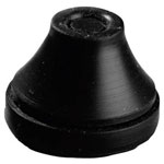 PB Fastener MF-M25-SB Cable Grommet Silicone Black Dia14mm Max Board 4mm