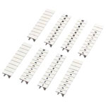 Phoenix Contact 1051867 Label Strip White Serrated 5.2mm Width