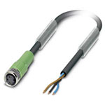 Phoenix Contact 1400352 SAC Cable 3-Position 5m M8 Socket Gray HAL-Free
