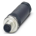 Phoenix Contact 1404419 SACC M12 Plug 12-Pos Straight Solder Zinc PG9