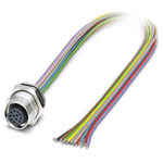 Phoenix Contact 1419713 Sensor/Actuator Socket 12-pos M12 0.5m TPE Wire