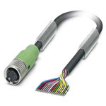 Phoenix Contact 1430776 Sensor/Actuator Cable 17P PUR Halogen-Free 1.5m