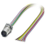 Phoenix Contact 1437122 SACC Flush Connector 12-Pos. M12 Halogen-Free