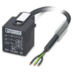 Phoenix Contact 1438684 Sensor/Actuator Cable 3P 1.5m PVC Black LED