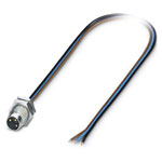 Phoenix Contact 1453478 Connector M8 3-POS Rear/Screw Mount 0.5m TPE Wire