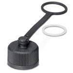 Phoenix Contact 1456190 M12 Sealing Cap Plastic With Fixing Band