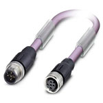 Phoenix Contact 1507544 SAC Cable 1m CANopen/Device Net M12 A-coded Violet
