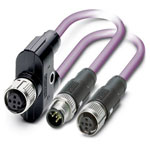 Phoenix Contact 1514579 SAC Cable 0.5m 5P Shielded Violet
