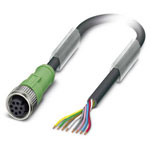 Phoenix Contact 1520369 Sensor/Actuator Cable 8P 5m PUR Halogen-free