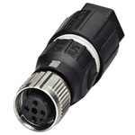 Phoenix Contact 1521601 Sensor/Actuator Connector M12 Socket 4-Pin
