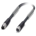 Phoenix Contact 1543359 INTERBUS Cable 4P PUR 2m M8 Plug/Socket
