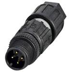 Phoenix Contact 1641714 Sensor/Actuator Connector M12 4-Pin A-Coded Straight