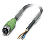 Phoenix Contact 1682854 SAC-4P Cable 3m Shielded M12 A-coded 4-Pos PUR