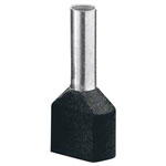 Phoenix Contact 3200823 Twin Ferrule 1.5mm² Insulated Black 100 pieces