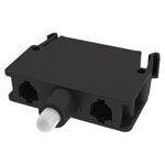 Pizzato Elettrica E2LF1A2V1 LED White Momentary Switch 30V AC/DC 1pc