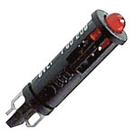 RAFI 1.69.508.810/0000 Signal Light Black/Green LED Built-in Resistor