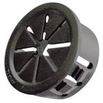 Richco PGSD-9 Cable Grommet Max Ø 19.1mm Board 3.2mm Polyamide Black